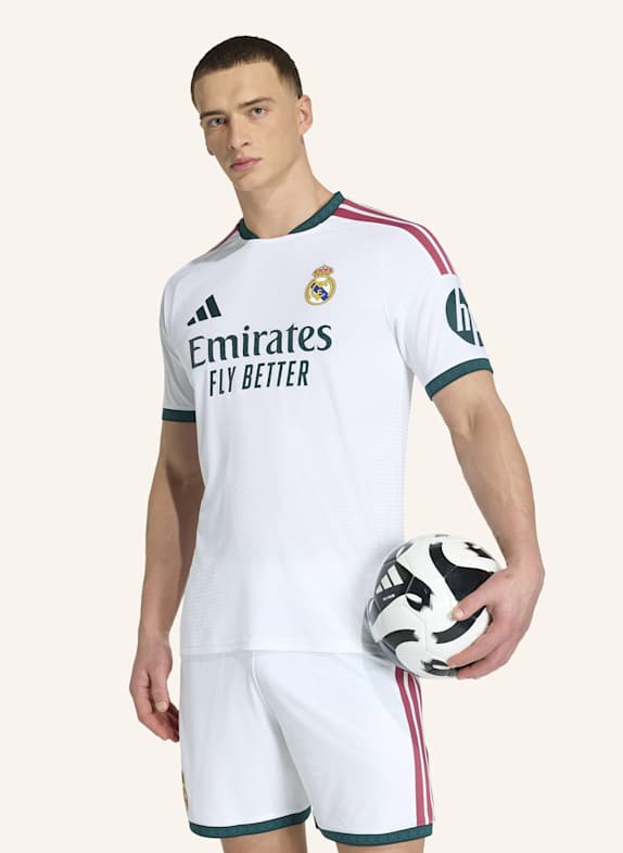 adidas REAL MADRID 26/27 AUTHENTIC HEIMTRIKOT WEISS
