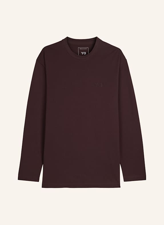 Y-3 Y-3 LOGO LANGARMSHIRT ROT