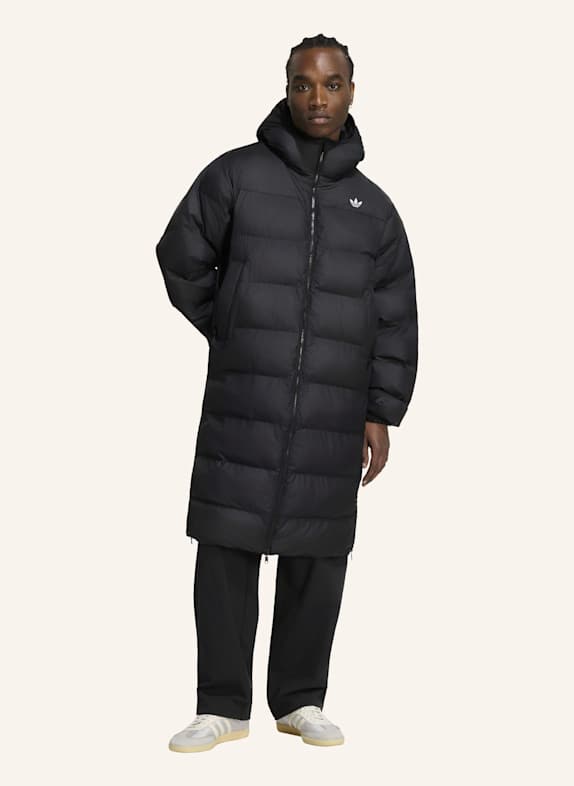 adidas Originals REGENJACKE, LANG SCHWARZ