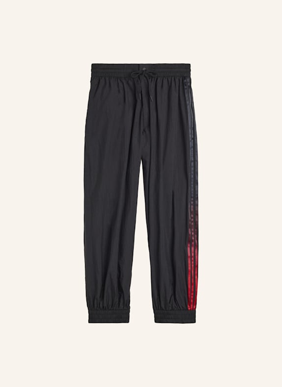 Y-3 Y-3 NYLON-TRAININGSHOSE 3-STREIFEN MIT FARBVERLAUF SCHWARZ