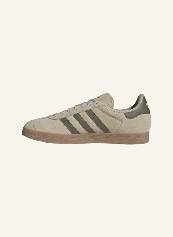 adidas Originals GAZELLE SCHUH BEIGE/ GRÜN