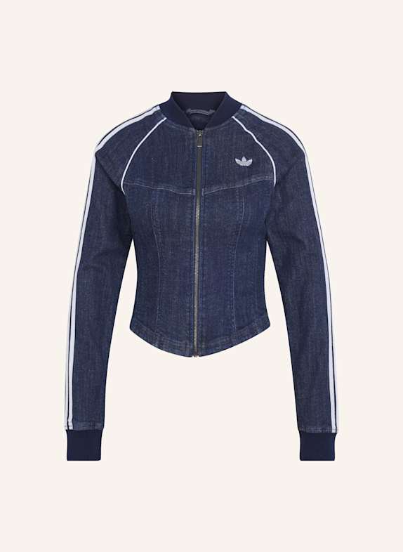 adidas Originals SUPERSTAR ORIGINALS JACKE, DENIM, KORSETT-STIL BLAU
