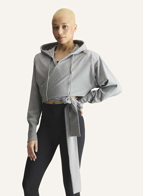 adidas by Stella McCartney ADIDAS BY STELLA MCCARTNEY WRAP HOODIE BRAUN