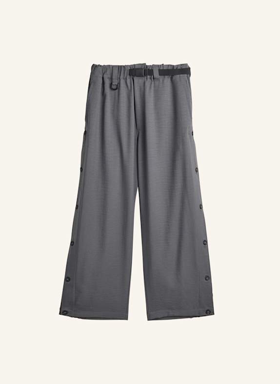 Y-3 Y-3 SPORT UNIFORM ADAPTIVE 3-STREIFEN HOSE GRAU