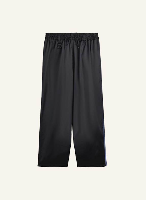 Y-3 Y-3 3-STREIFEN TRAININGSHOSE, SATIN, FARBVERLAUF SCHWARZ