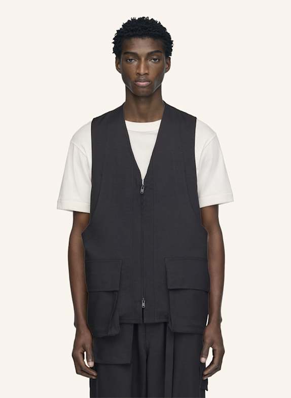 Y-3 Y-3 SPORT UNIFORM WESTE MIT TASCHEN SCHWARZ