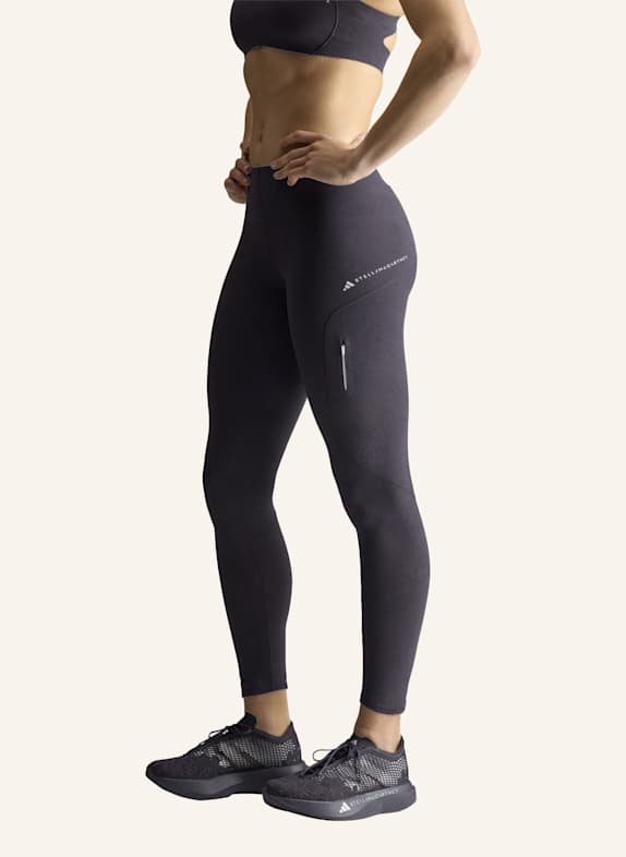 adidas by Stella McCartney ADIDAS BY STELLA MCCARTNEY RUNNING LEGGINGS, BLUMENSPITZE SCHWARZ