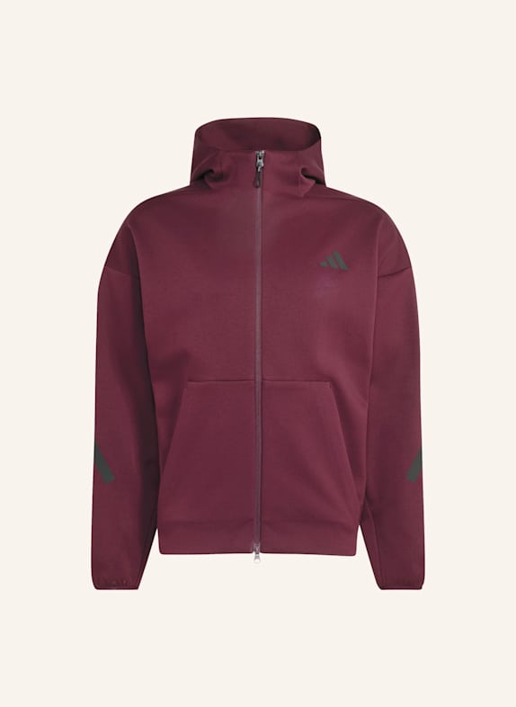 adidas ADIDAS Z.N.E. TRAININGSJACKE, DURCHGEHENDER REISSVERSCHLUSS ROT