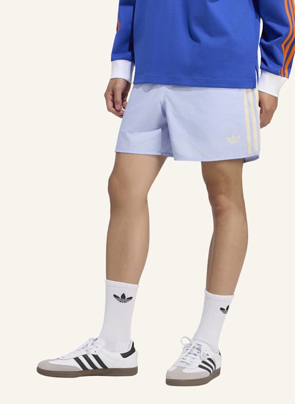 adidas Originals SPRINTER SHORTS BLAU/ CREME