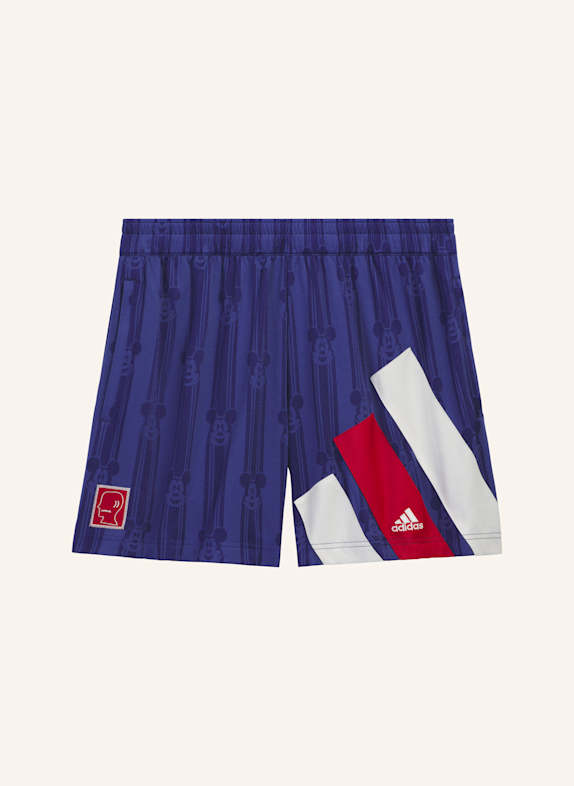 adidas Originals BRAIN DEAD DISNEY FUSSBALLSHORTS BLAU