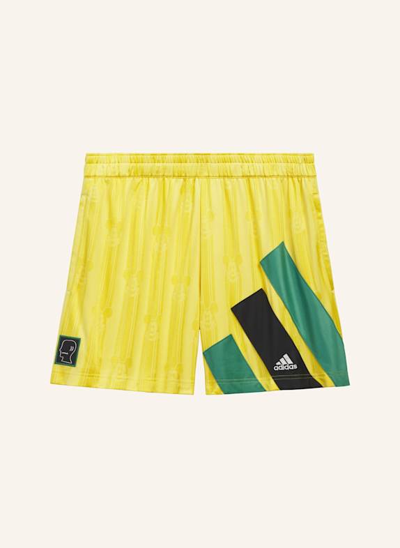 adidas Originals BRAIN DEAD DISNEY FUSSBALLSHORTS GOLD