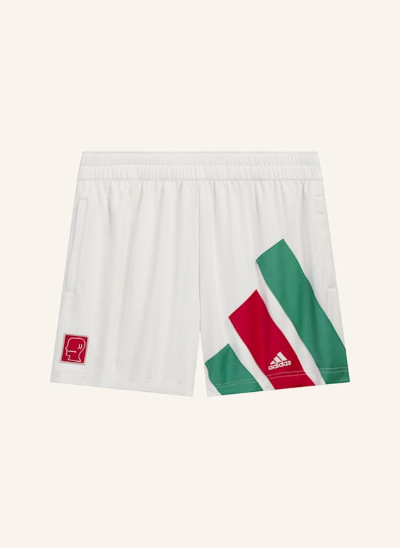 adidas Originals BRAIN DEAD DISNEY FUSSBALLSHORTS WEISS