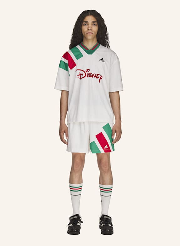 adidas Originals BRAIN DEAD DISNEY FUSSBALLSHORTS WEISS