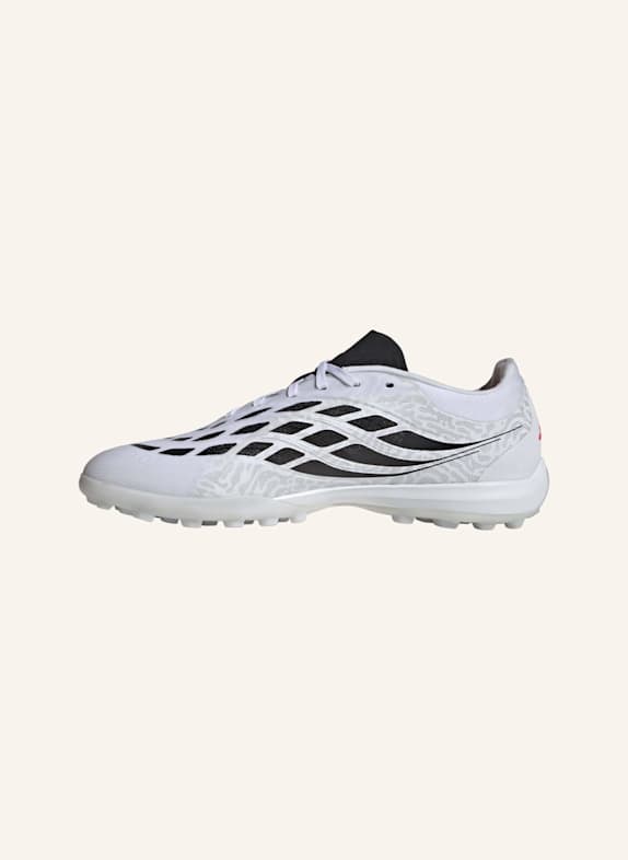 adidas PREDATOR PRO FUSSBALLSCHUH, TURF WEISS/ NEONORANGE/ SCHWARZ