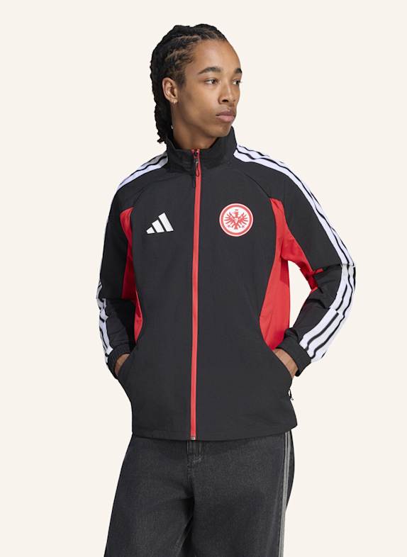 adidas EINTRACHT FRANKFURT ANTHEM HEIMJACKE SCHWARZ