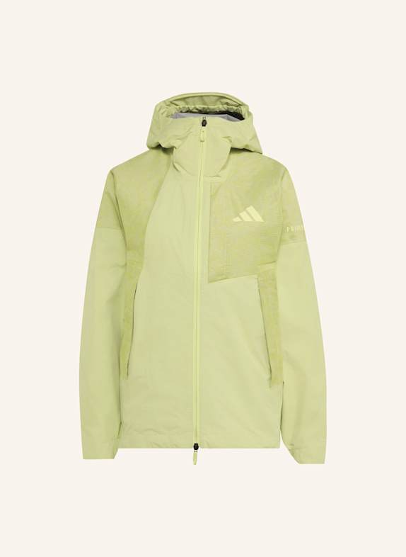 adidas TERREX TERREX XPERIOR 2.5 LAYER HYBRID PRIMEKNIT CLIMAPROOF JACKE HELLGELB