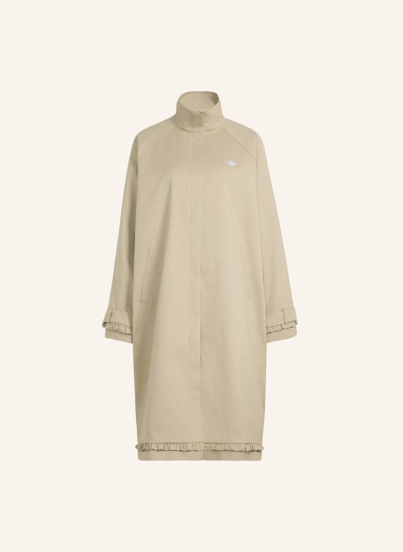 adidas Originals TRACK TOP COAT, FALTENDETAILS BEIGE