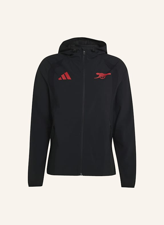 adidas ARSENAL FC TIRO TRAVEL WINDBREAKER SCHWARZ