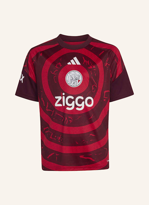 adidas AJAX 26/27 KIDS PRE-MATCH SHIRT ROT