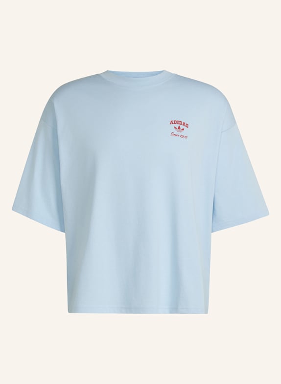 adidas Originals BOOTS GRAFIK T-SHIRT BLAU