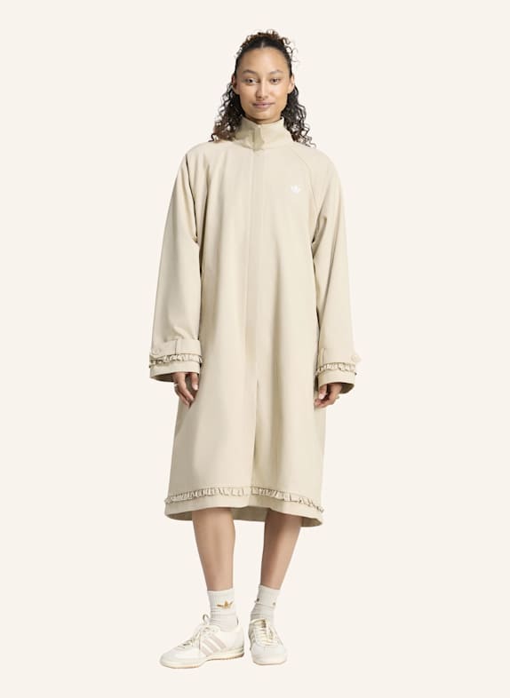adidas Originals TRACK TOP COAT, FALTENDETAILS BEIGE