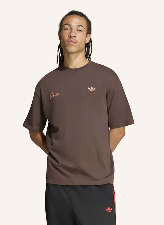 adidas Originals PARIS GFX TEE BRAUN