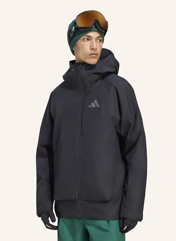 adidas TERREX TERREX XPLORIC CLIMAPROOF ISOLATIONSJACKE, 2-LAGIG SCHWARZ