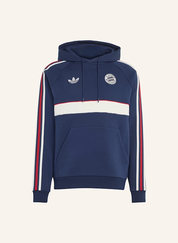 adidas FC BAYERN MÜNCHEN OG HOODIE BLAU/ WEISS