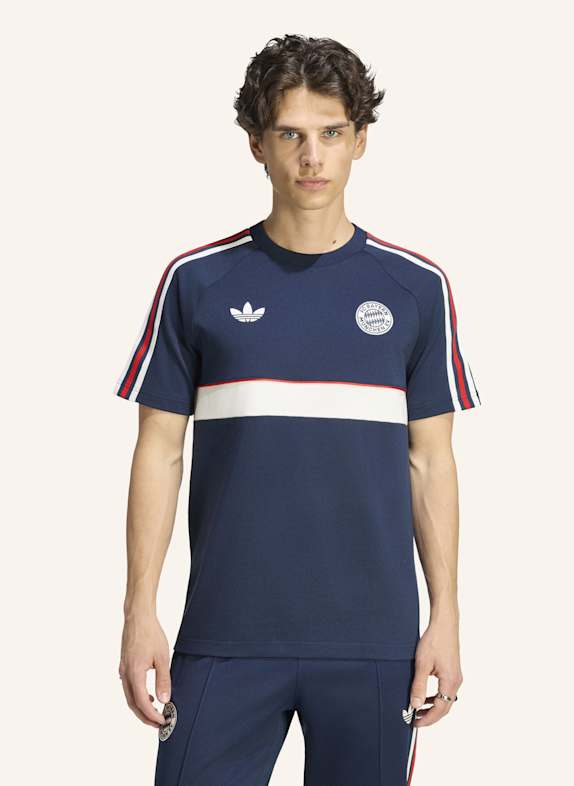 adidas FC BAYERN MÜNCHEN OG T-SHIRT BLAU/ WEISS