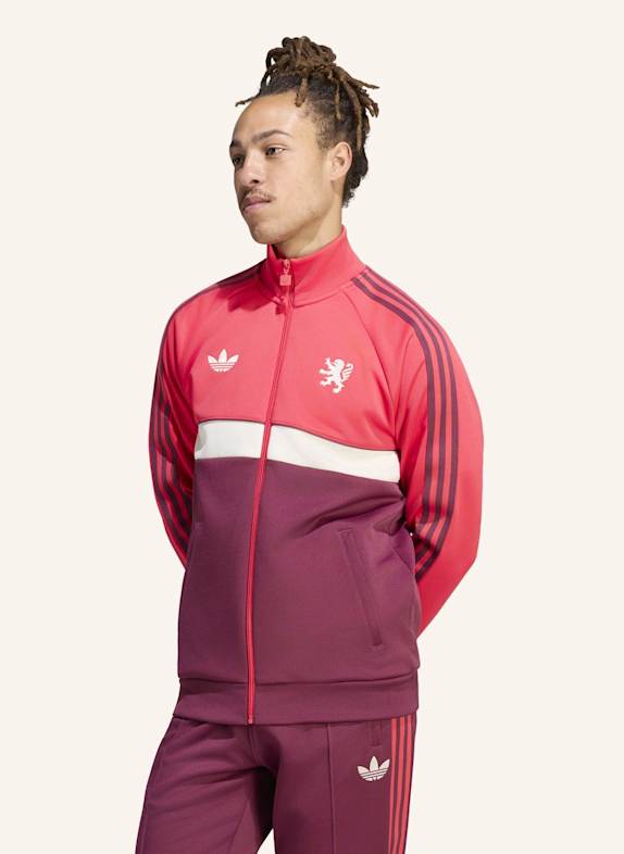 adidas OLYMPIQUE LYON ORIGINALS JACKE ROSA/ ROT