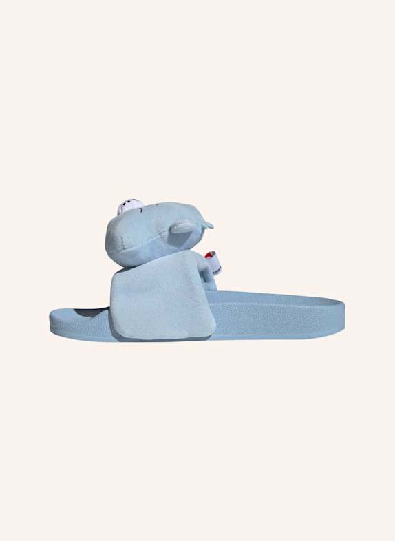 adidas Originals CARE BEARS X ADIDAS ADILETTEN BLAU/ WEISS
