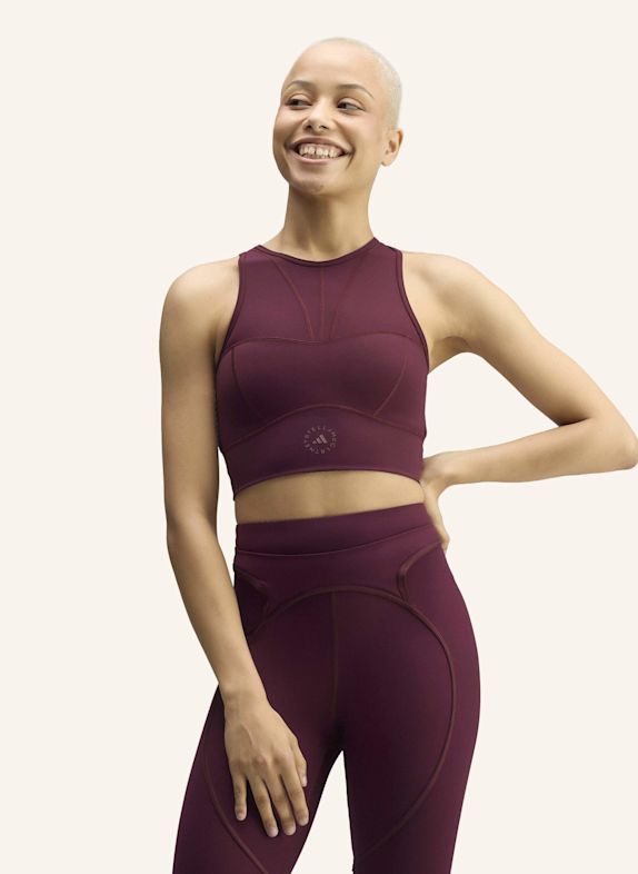 adidas by Stella McCartney Cropped-Top ADIDAS BY STELLA MCCARTNEY ROT