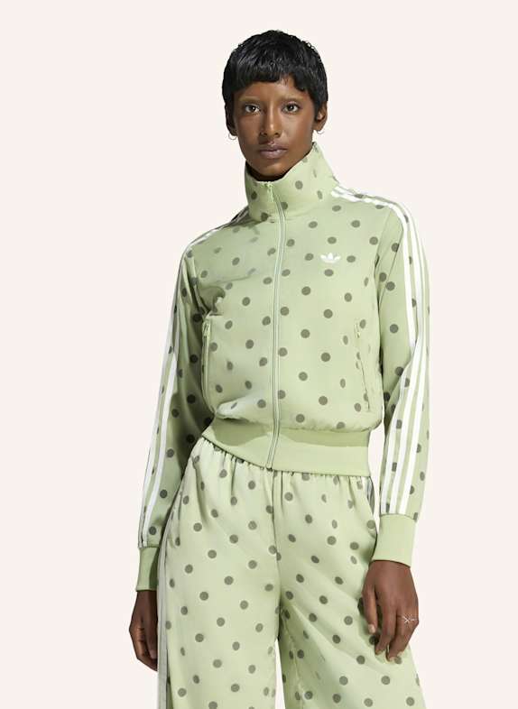 adidas Originals Satinjacke SATIN POLKA DOTS GRÜN