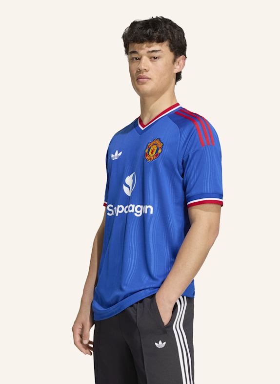 adidas MANCHESTER UNITED 26/27 AUSWÄRTSTRIKOT BLAU