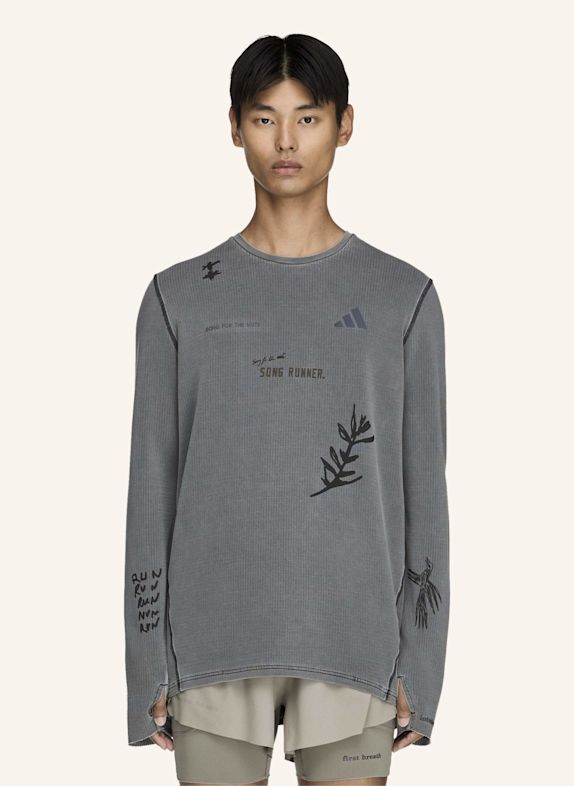 adidas ADIDAS RUNNING X SONG FOR THE MUTE LONGSLEEVE GRAU