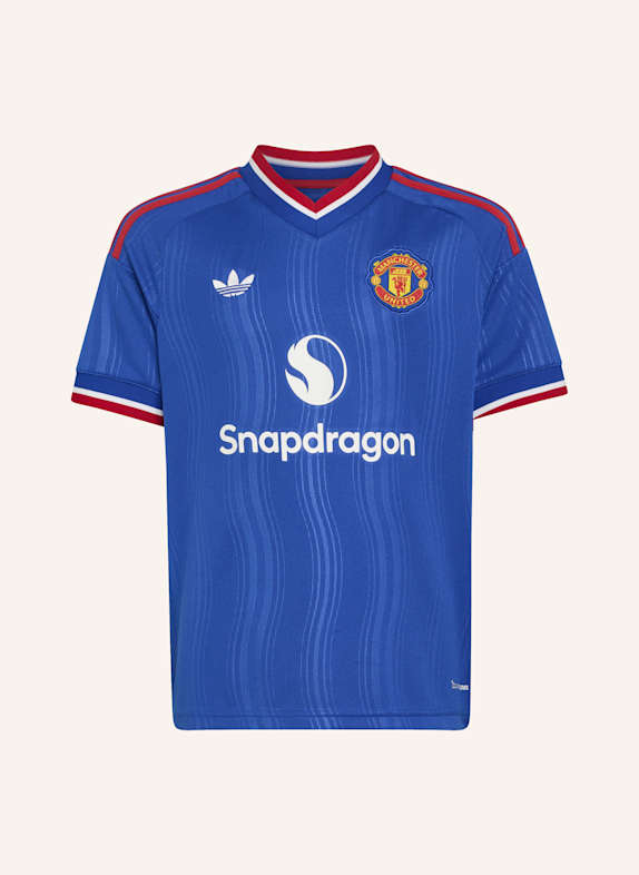 adidas MANCHESTER UNITED 26/27 KIDS AUSWÄRTSTRIKOT BLAU
