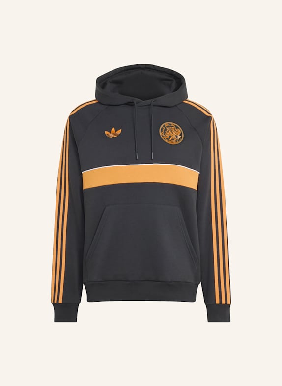 adidas AJAX AMSTERDAM ORIGINALS HOODIE SCHWARZ
