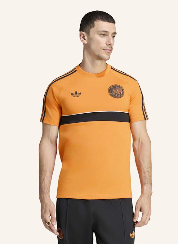 adidas AJAX AMSTERDAM ORIGINALS T-SHIRT ORANGE