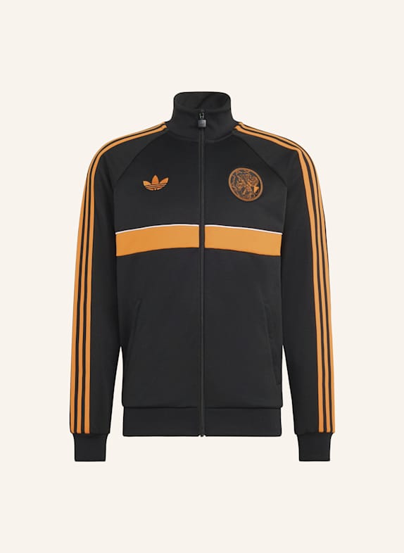 adidas AJAX AMSTERDAM ORIGINALS JACKE SCHWARZ
