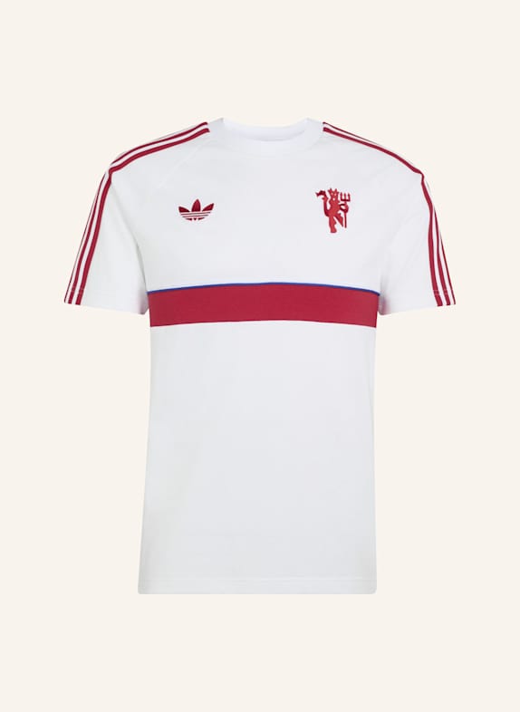 adidas MANCHESTER UNITED ORIGINALS T-SHIRT WEISS