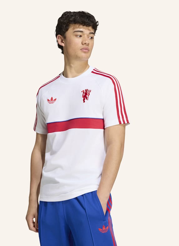 adidas MANCHESTER UNITED ORIGINALS T-SHIRT WEISS