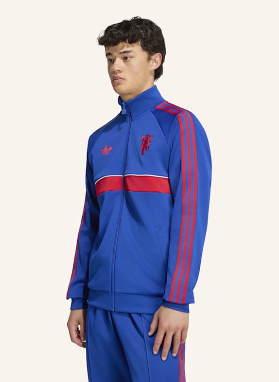 adidas MANCHESTER UNITED ORIGINALS JACKE BLAU