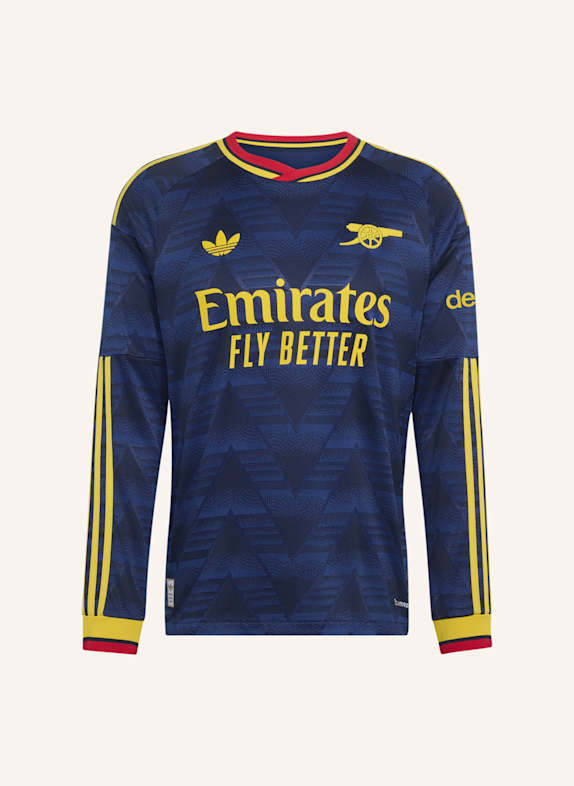 adidas ARSENAL FC 26/27 AUTHENTIC AUSWÄRTSTRIKOT, LANGÄRMLIG BLAU