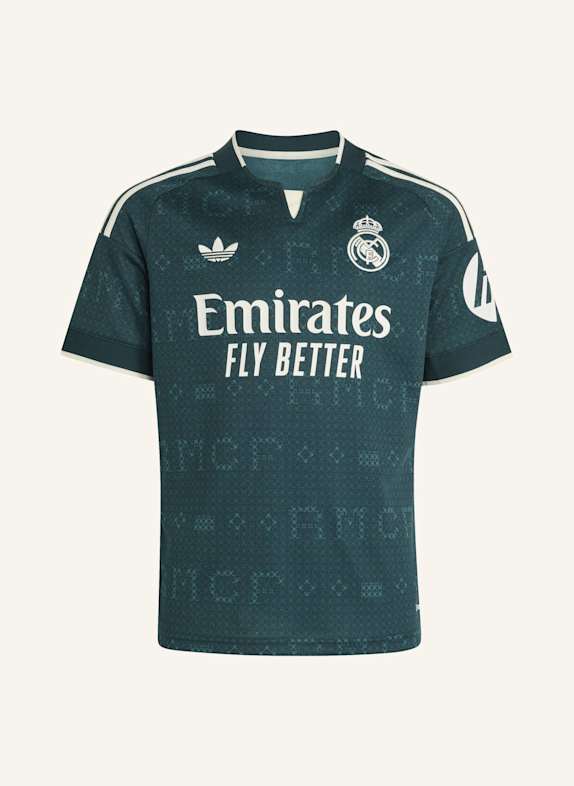 adidas REAL MADRID 26/27 KIDS AUSWÄRTSTRIKOT GRÜN