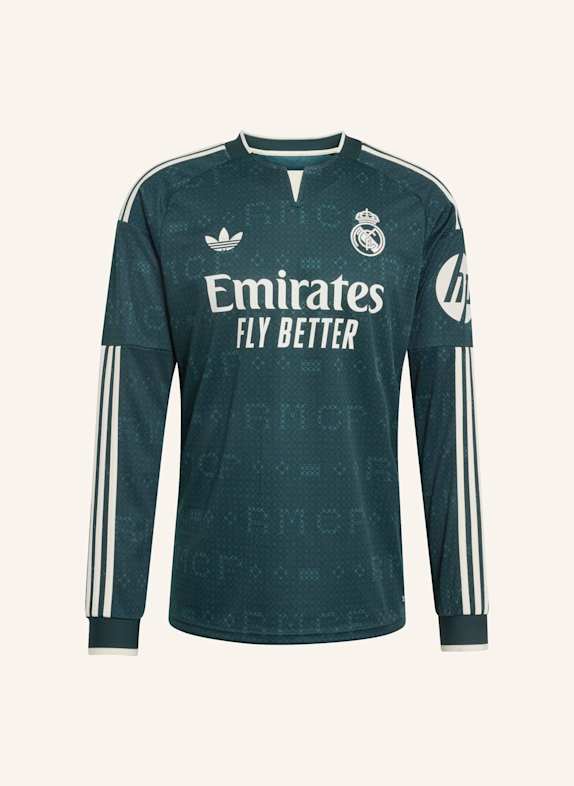 adidas REAL MADRID 26/27 AUSWÄRTSTRIKOT, LANGÄRMLIG GRÜN