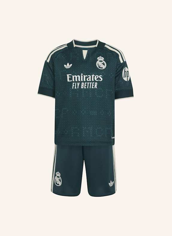 adidas REAL MADRID 26/27 MINI-AUSWÄRTSAUSRÜSTUNG GRÜN
