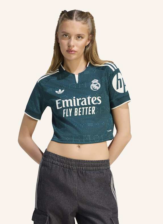 adidas REAL MADRID 26/27 AUSWÄRTSTRIKOT, KÜRZER GESCHNITTEN GRÜN