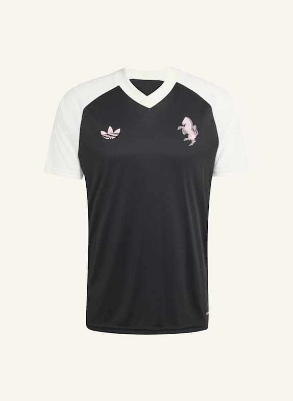 adidas JUVENTUS TURIN 26/27 PRE-MATCH AUSWÄRTSTRIKOT SCHWARZ/ WEISS