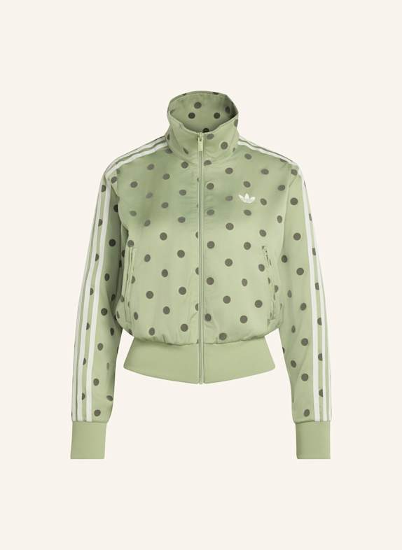 adidas Originals Sweatjacke SATIN POLKA DOTS TT GRÜN