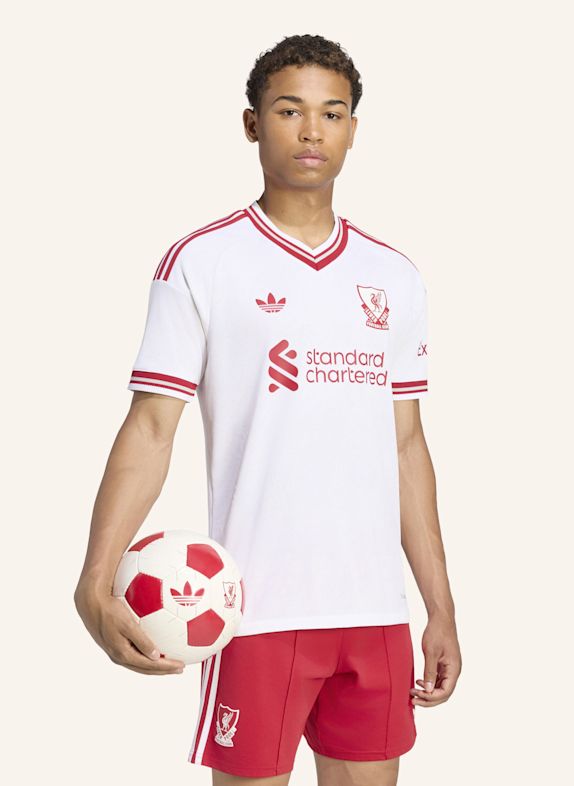 adidas LIVERPOOL FC 26/27 AUTHENTIC AUSWÄRTSTRIKOT WEISS